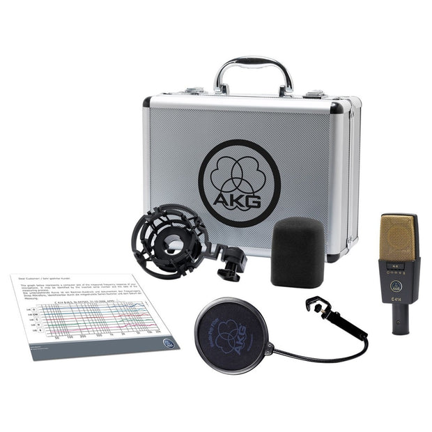 AKG C414XL-II Studio Multi-Pattern Condenser Microphone