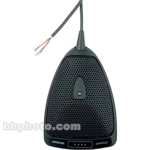 Shure MX392 Microflex Condenser Boundary Microphone Supercardioid Back Cable Exit