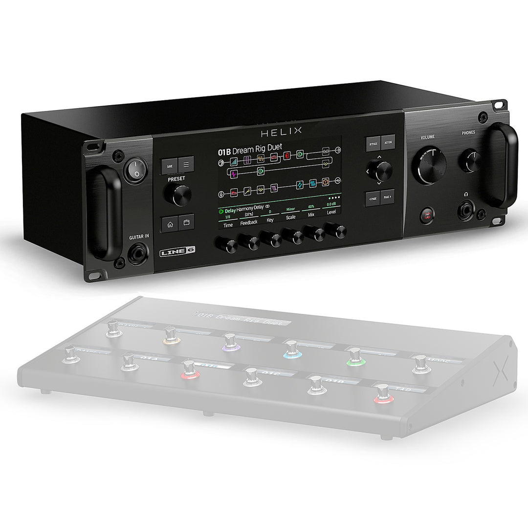 Line 6 Helix Rack Guitar Processor Rackmount Modeling Device