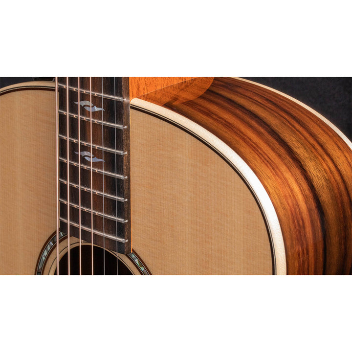 Taylor Guitars 811e, Indian Rosewood Back and Sides, West African Crelicam Ebony Fretboard, Expression System ® 2 Electronics with AeroCase
