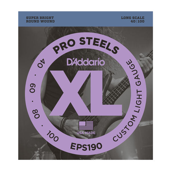 D'Addario EPS190 - SET BASS PROST 40-100 LONG