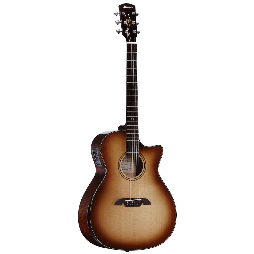 Alvarez AGFM80CEARSHB - Artist Elite Grand Auditorium Acoustic Guitar - Shadowburst