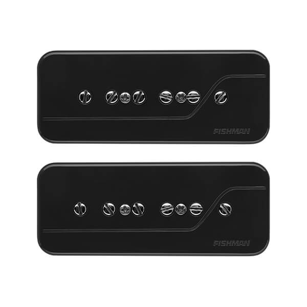 Fishman PRF-P9S-GK2 Fluence Signature Series Greg Koch Gristle-Tone P90 Pickup Set - Black