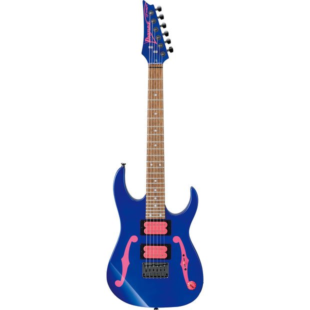 Ibanez PGMM11JB Paul Gilbert Signature 6-String Electric Guitar (22.2" scale) - Jewel Blue