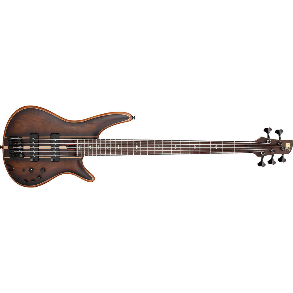 Ibanez SR Premium 5-String Electric Bass (Dual Mocha Burst Flat) SR1355BDUF