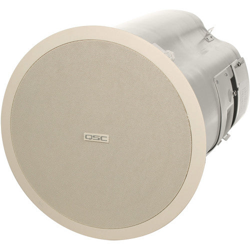 QSC AD-C81TW Ceiling Mount Subwoofer System (White)