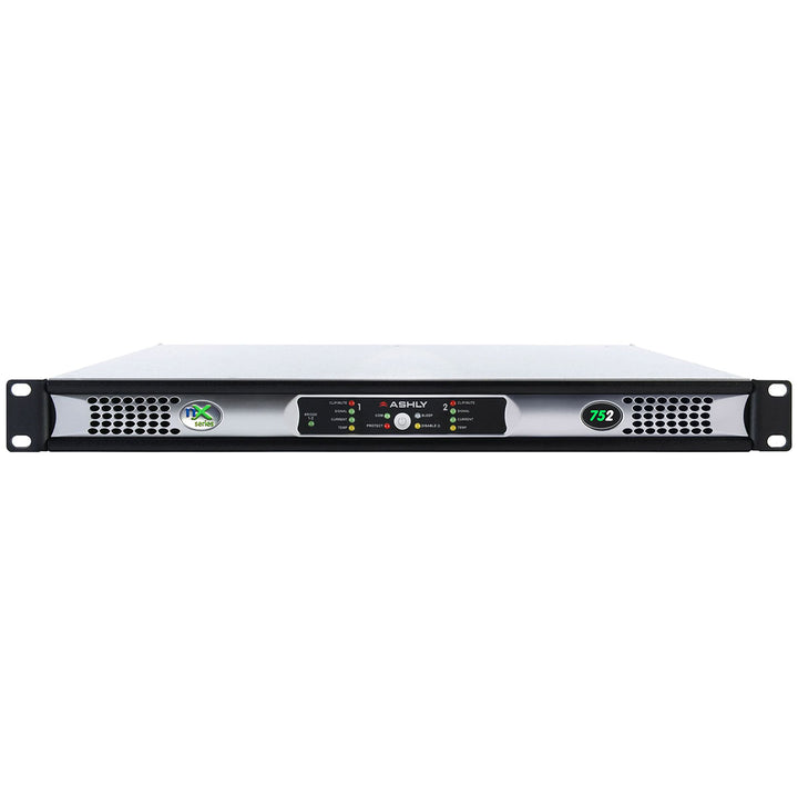 Ashly nX752 2-Channel Power Amplifier 75W at 2 Ohm