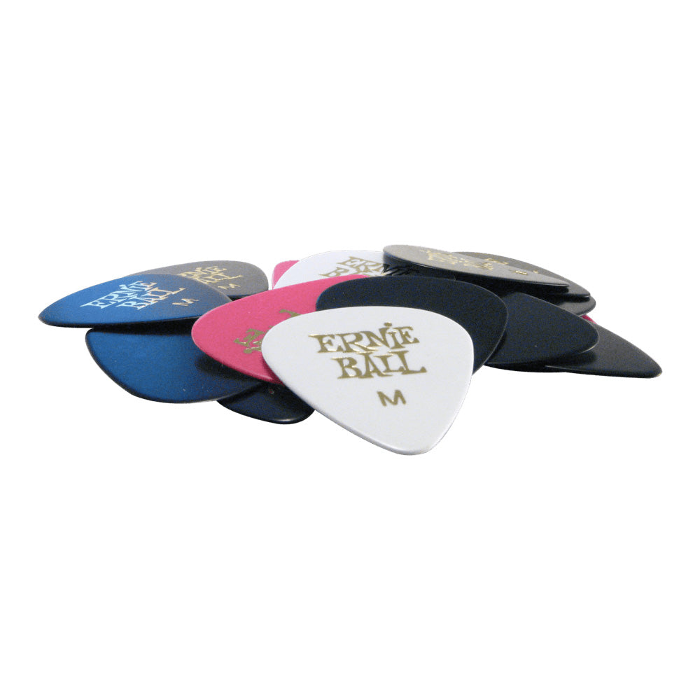 Ernie Ball Guitar Picks (Bag of 24) - Assorted Medium