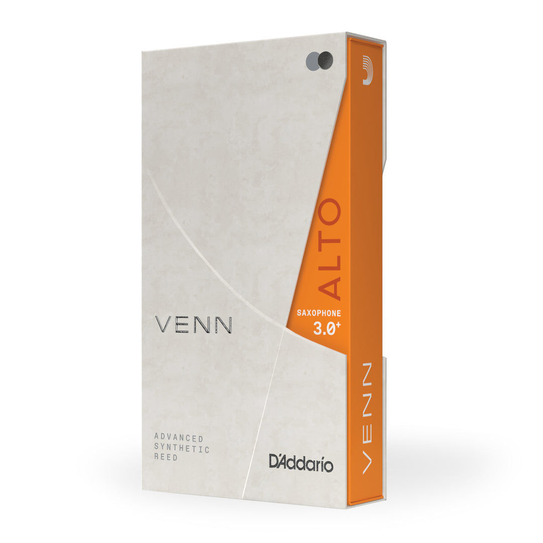 D'Addario VENN ALTO SAXOPHONE REED, 3.0+