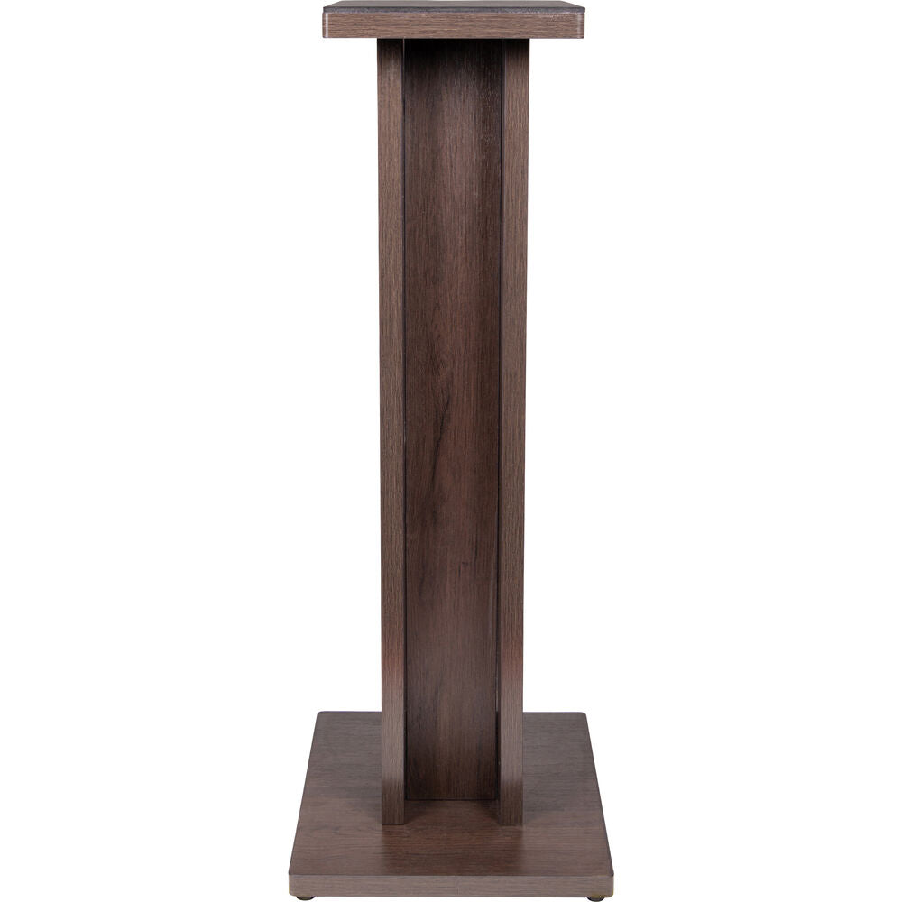 Gator Frameworks Elite Series Studio Monitor Floor Stand (Single) - Walnut Brown