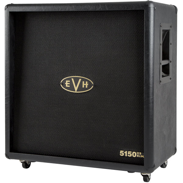 EVH 5150IIIS EL34 4x12 Guitar Amp Cabinet - Black and Gold
