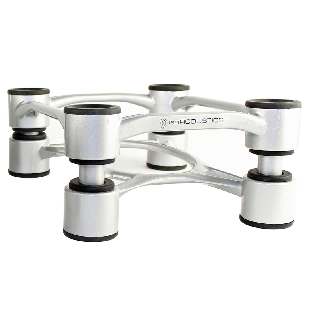 IsoAcoustics Aperta Speaker Stands (Pair, Silver)