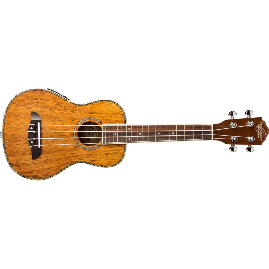 Oscar Schmidt OU5EK Hawaiian Koa Electric Concert Ukulele - Natural Gloss