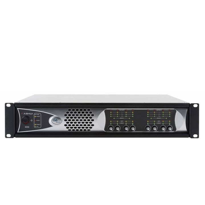 Ashly ne8250PE 8-Channel Network Enabled Amplifier w/ DSP (8 x 250W @ 4 Ohms)