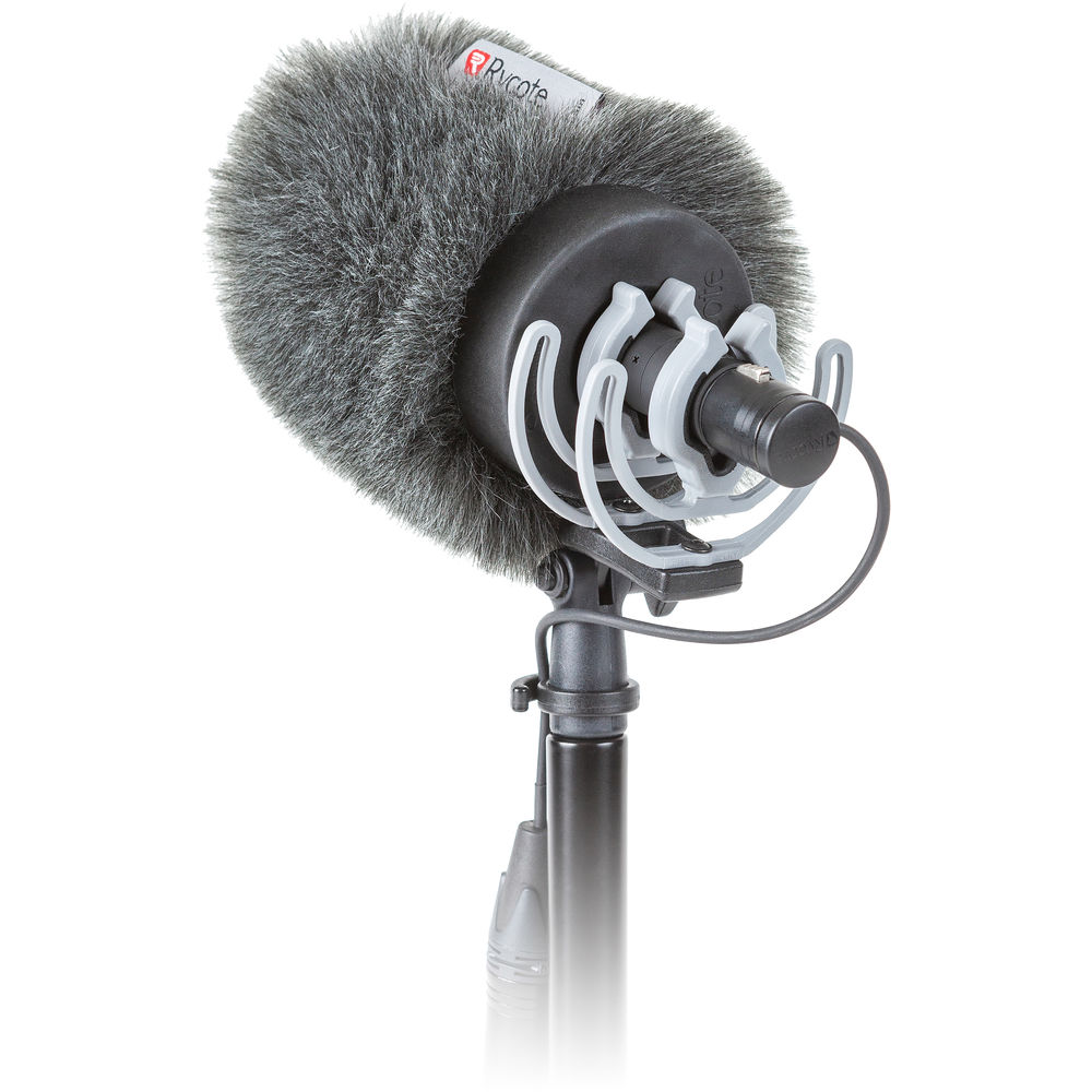 Rycote Softie Kit with Windshield and Shockmount for Sanken CS-M1 Microphone