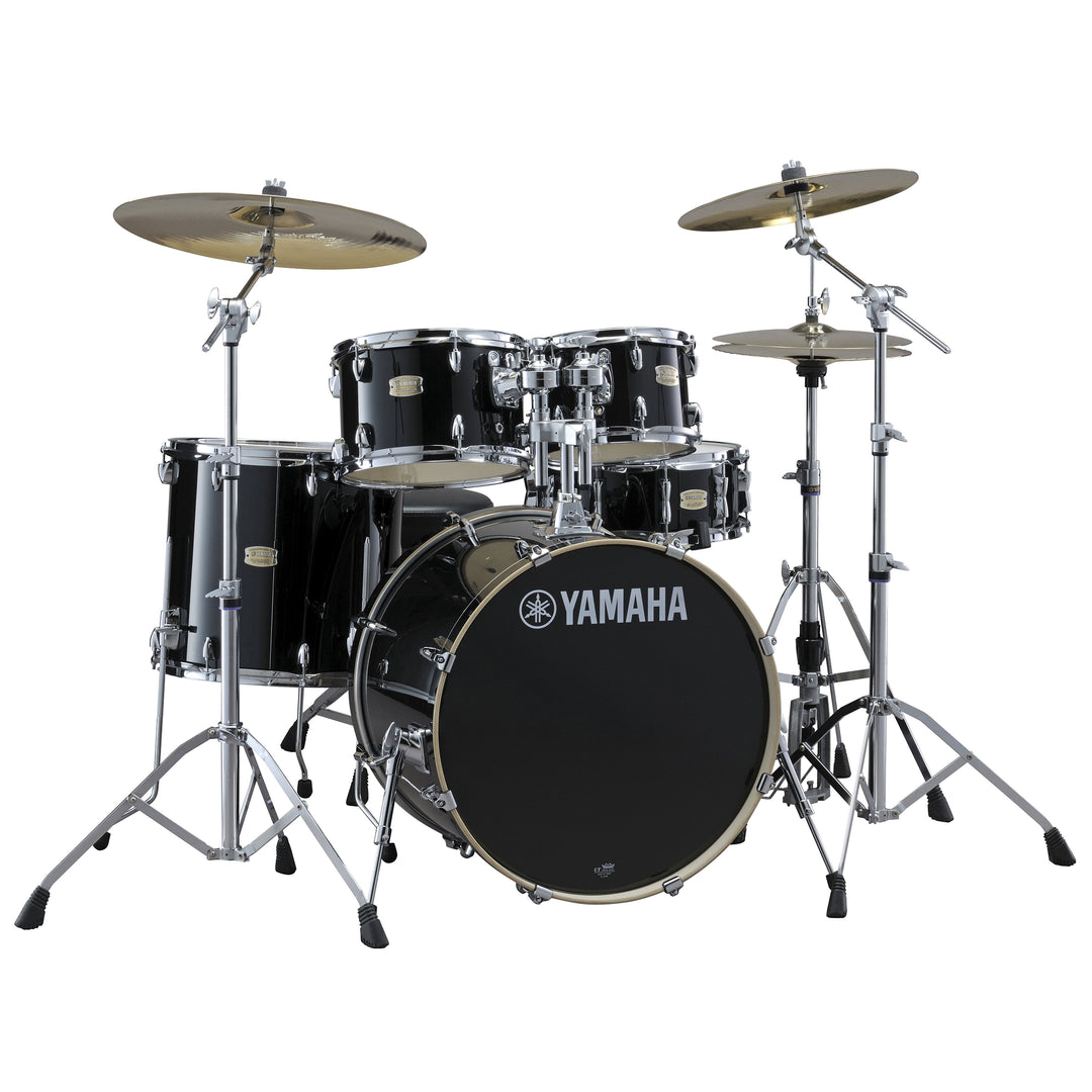 Yamaha Stage Custom Birch 5-Piece Drum Kit 20” Bass w/ HW780 Hardware - Raven Black