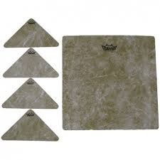 Remo HK-8501-00 - TEXTURE TARGET®s, 9.25''Square + 4 Small Triangles,w/Adhesive