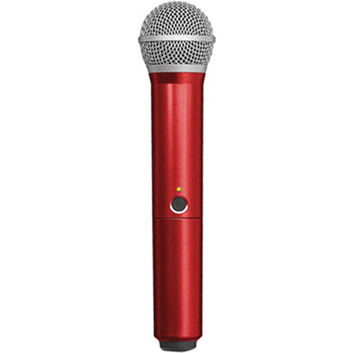 Shure WA712 Color Handle for BLX2 Microphone Transmitter PG58 Capsule Red