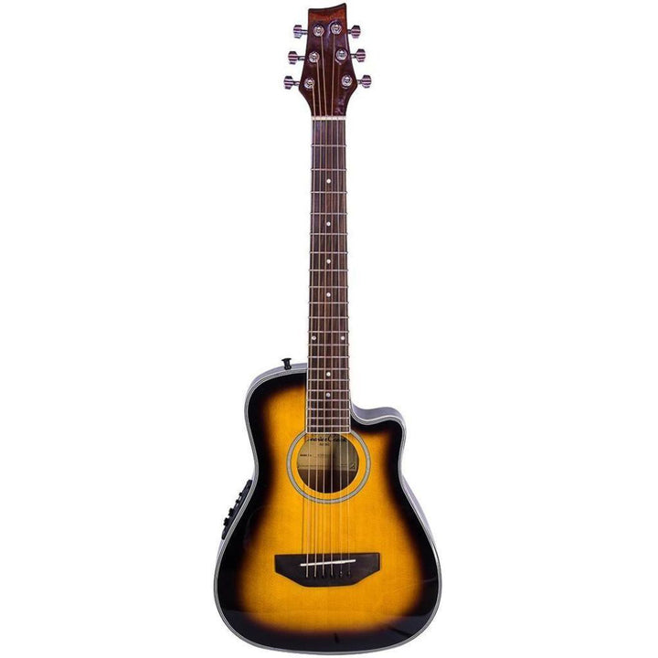 Beaver Creek Travel Size Acoustic Guitar Vintage Sunburst