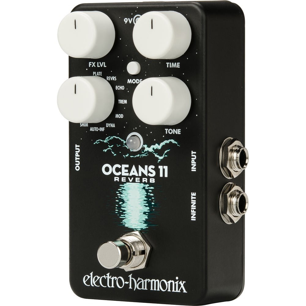 Electro-Harmonix OCEANS 11 Reverb Pedal
