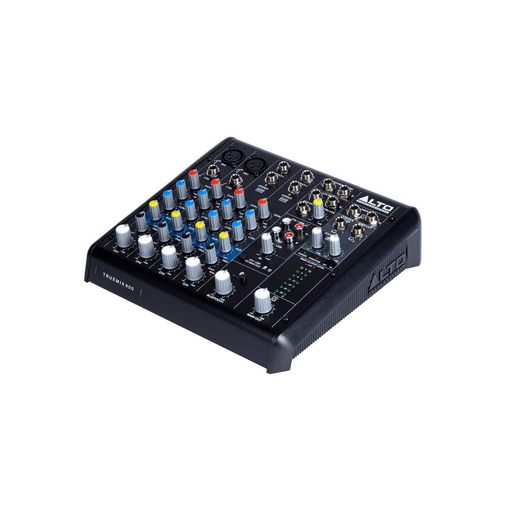Alto Professional TRUEMIX 600 6-Channel Compact Mixer with USB and Bluetooth