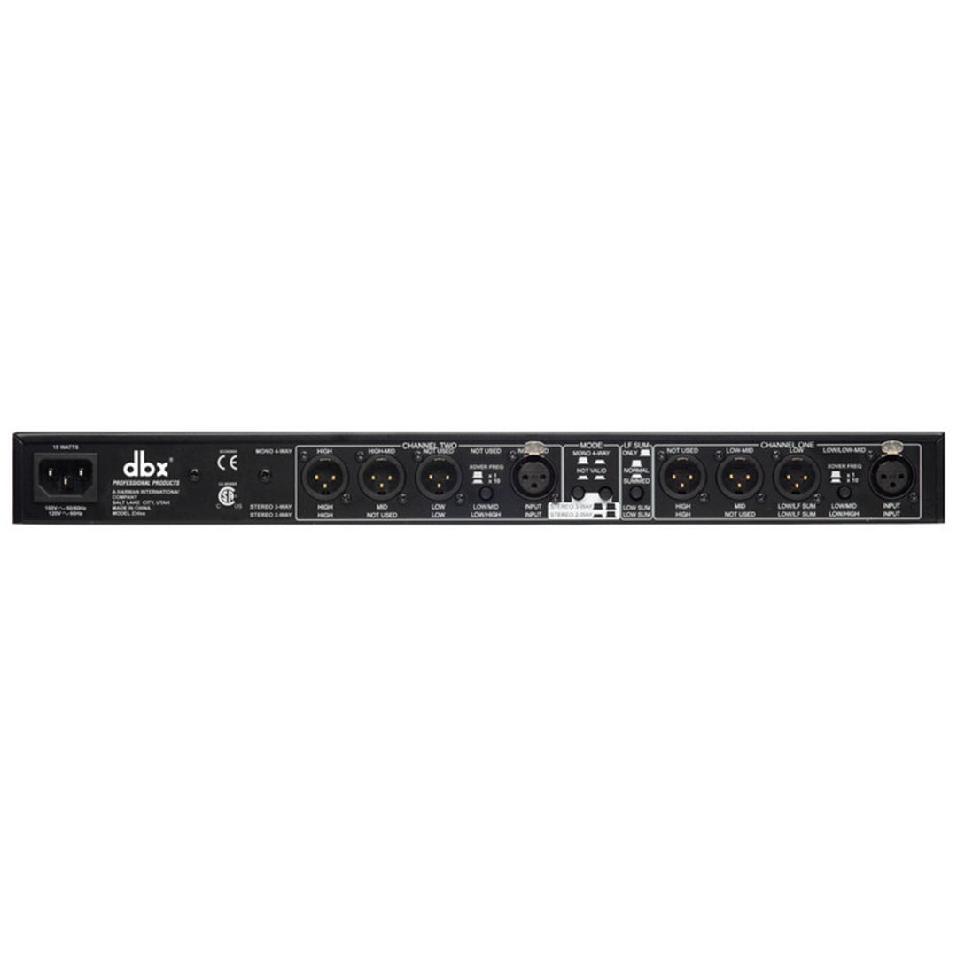 DBX 234xs Stereo 2/3 Way, Mono 4-Way Crossover