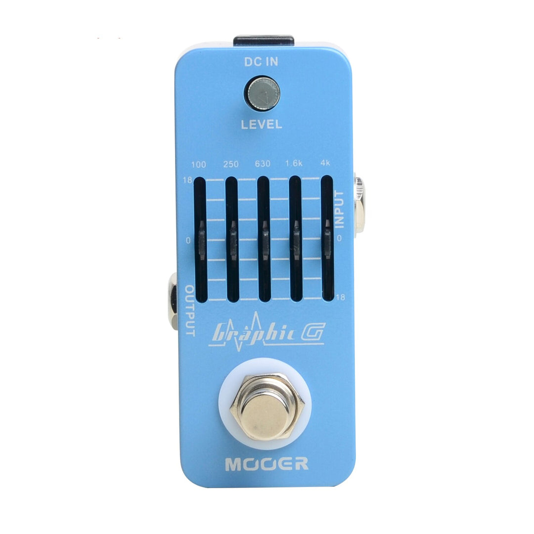Mooer MEQ1 Graphic G Guitar equalizer pedal