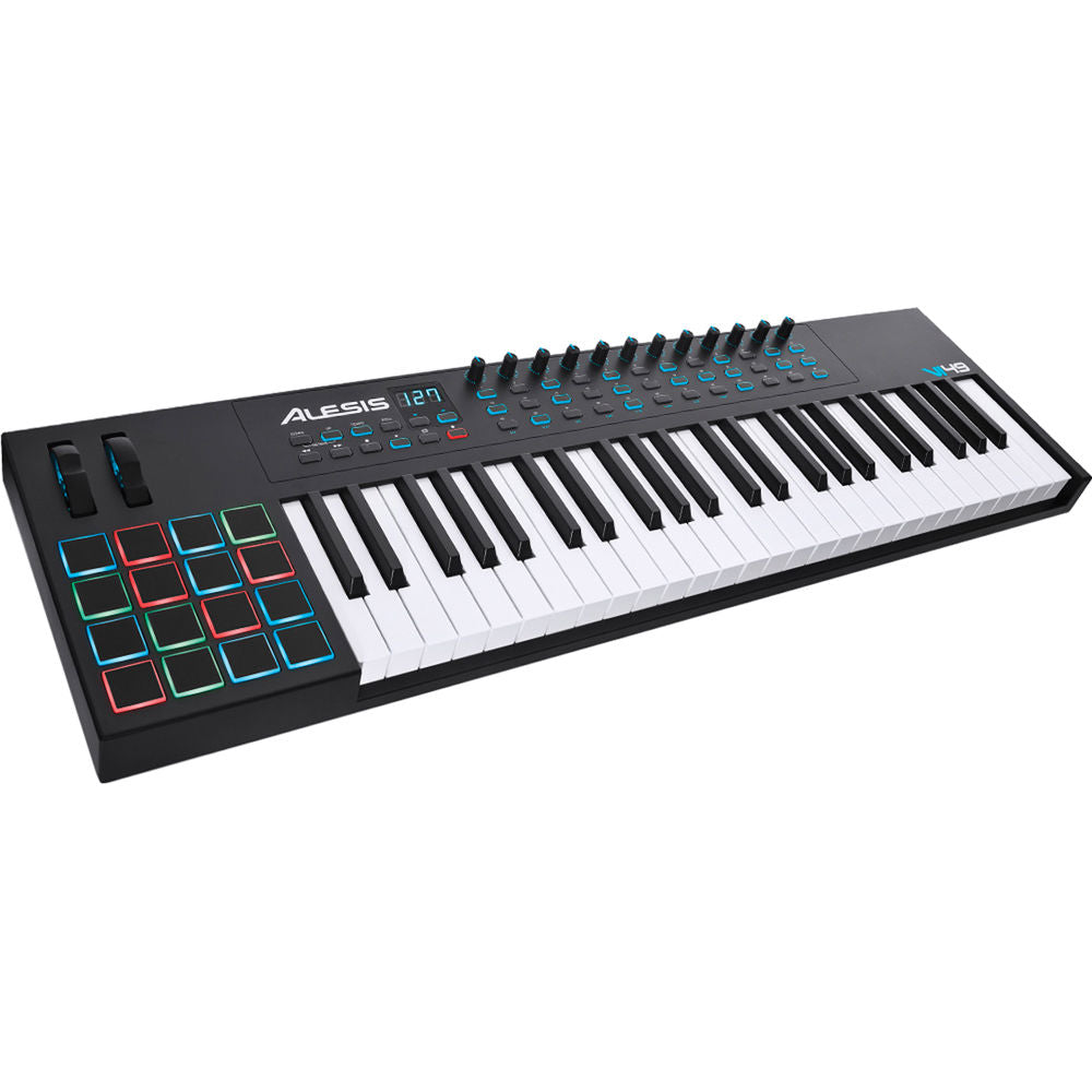 Alesis VI49 MIDIキーボード Alesis VI49 - USB Keyboard Controller w/ Pads – Music City