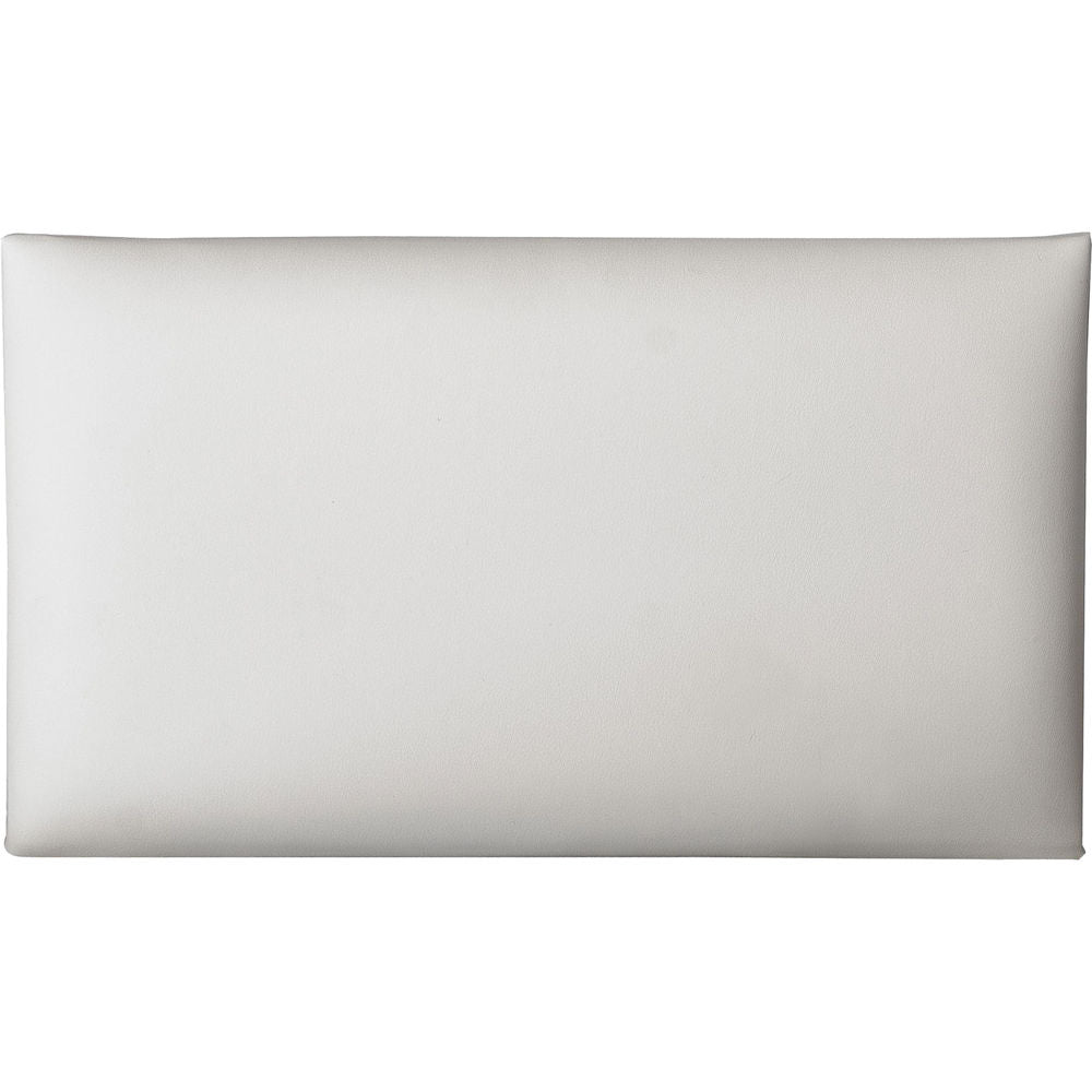 K&M 13824 Seat Cushion - Imitation Leather (White)