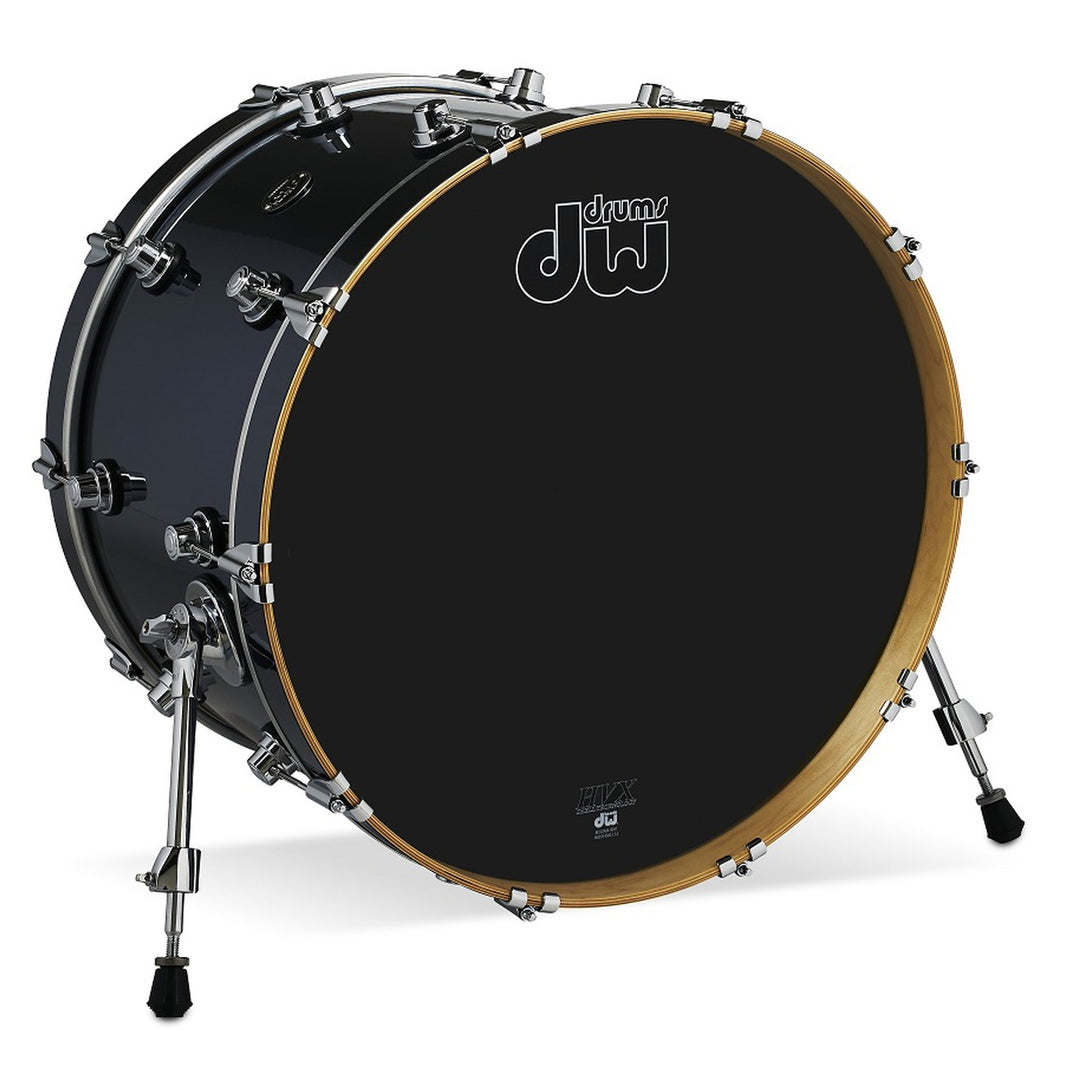 DW Performance Series Bass Drum 14x22 Finish Ply - Chrome Shadow