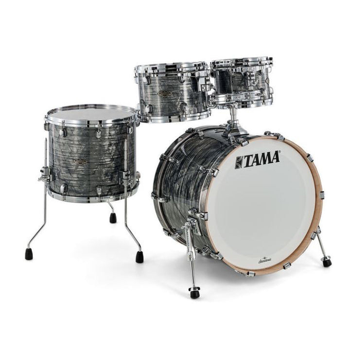 Tama WBR42S-CCO-Tama Starclassic Walnut/ 4 Piece Birch Drum Set Shell Pack - Charcoal Onyx