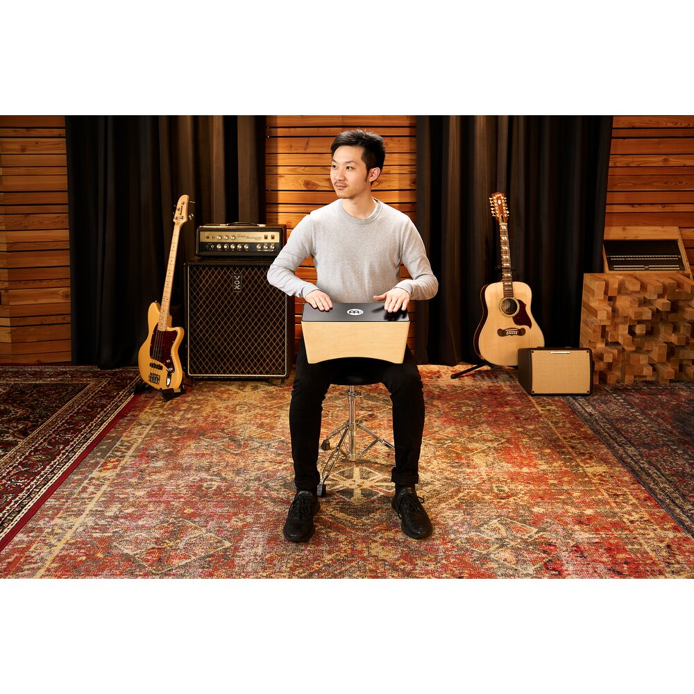 Meinl-BCA2NT/EBK-Meinl Bongo Series Cajon-Siam Oak