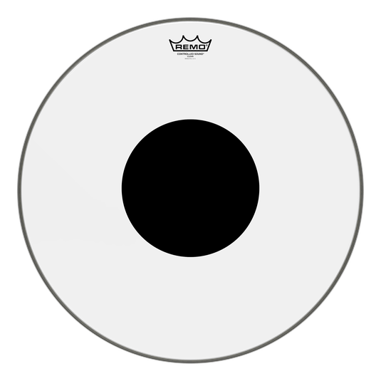 Remo CS-0320-10- Remo 20" Controlled Sound Batter Bass Head W/Top Dot