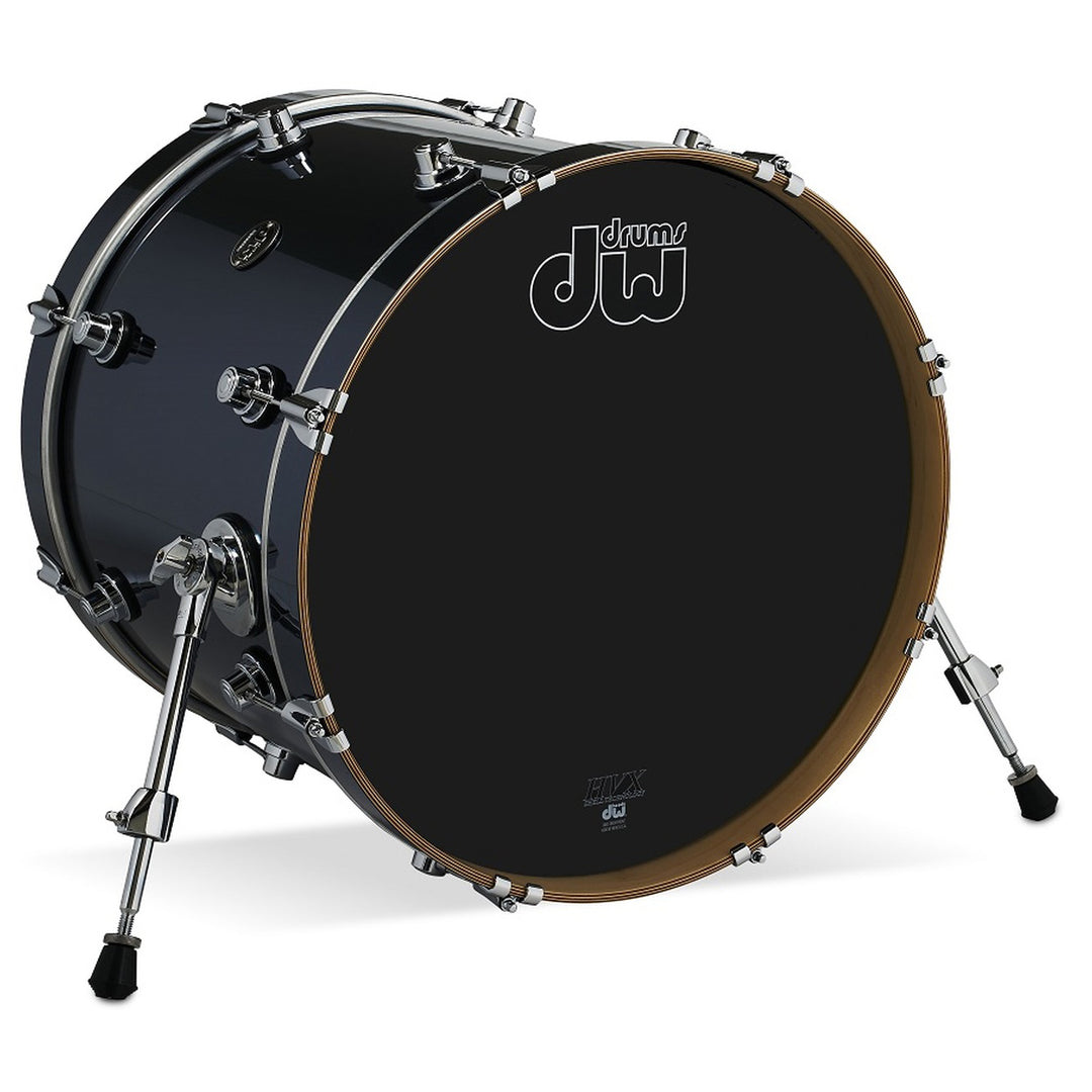 DW Performance Series Bass Drum 16x20 Finish Ply - Chrome Shadow