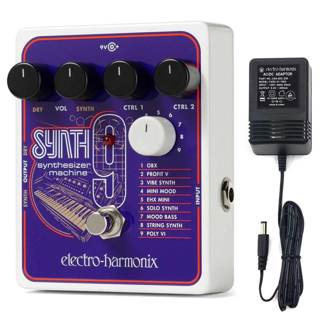Electro-Harmonix SYNTH9 Synthesizer Machine Pedal