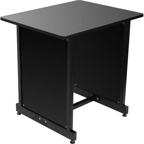 On-Stage WSR7500B - Series Workstation Rack Cabinet (Black)