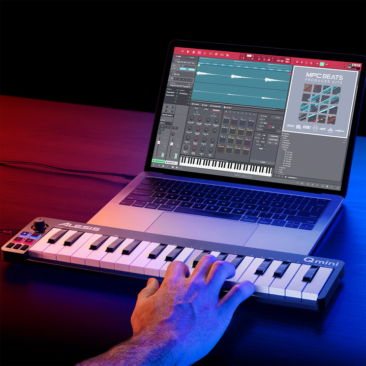 Alesis Qmini Compact 32-Key USB-MIDI Keyboard Controller