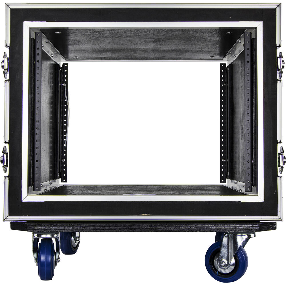 Odyssey FZS08W Flight Zone Shockmount Case with Wheels - 8U