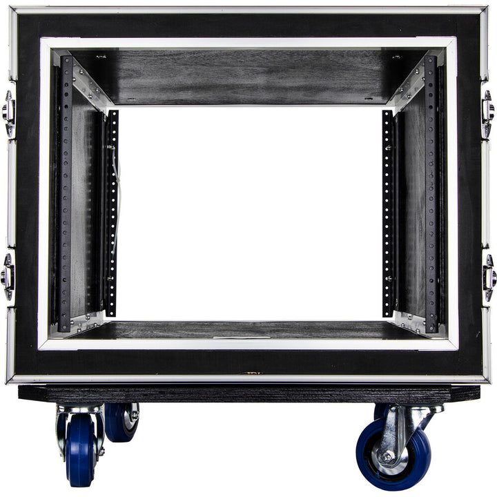 Odyssey FZS08W Flight Zone Shockmount Case with Wheels - 8U
