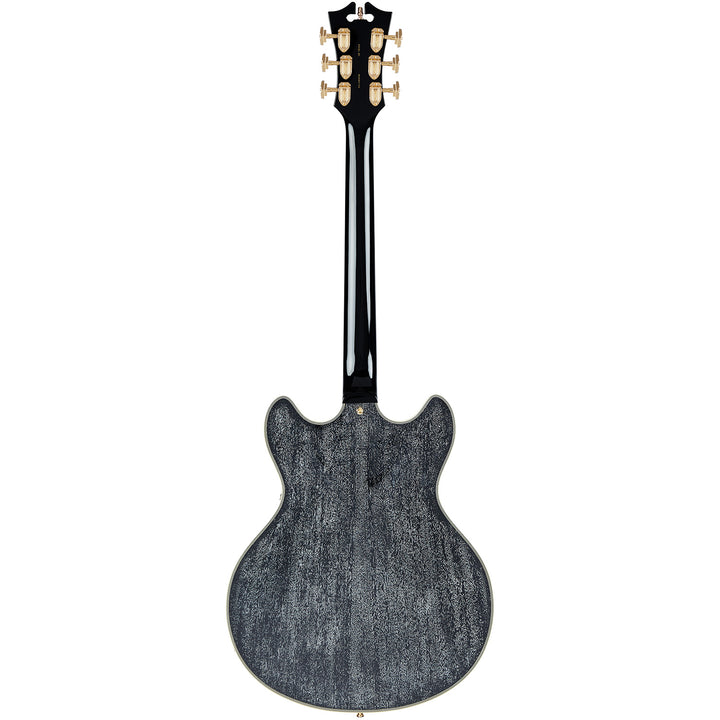 D’Angelico Excel DC Semi-Hollow Electric Guitar (Black Dog)