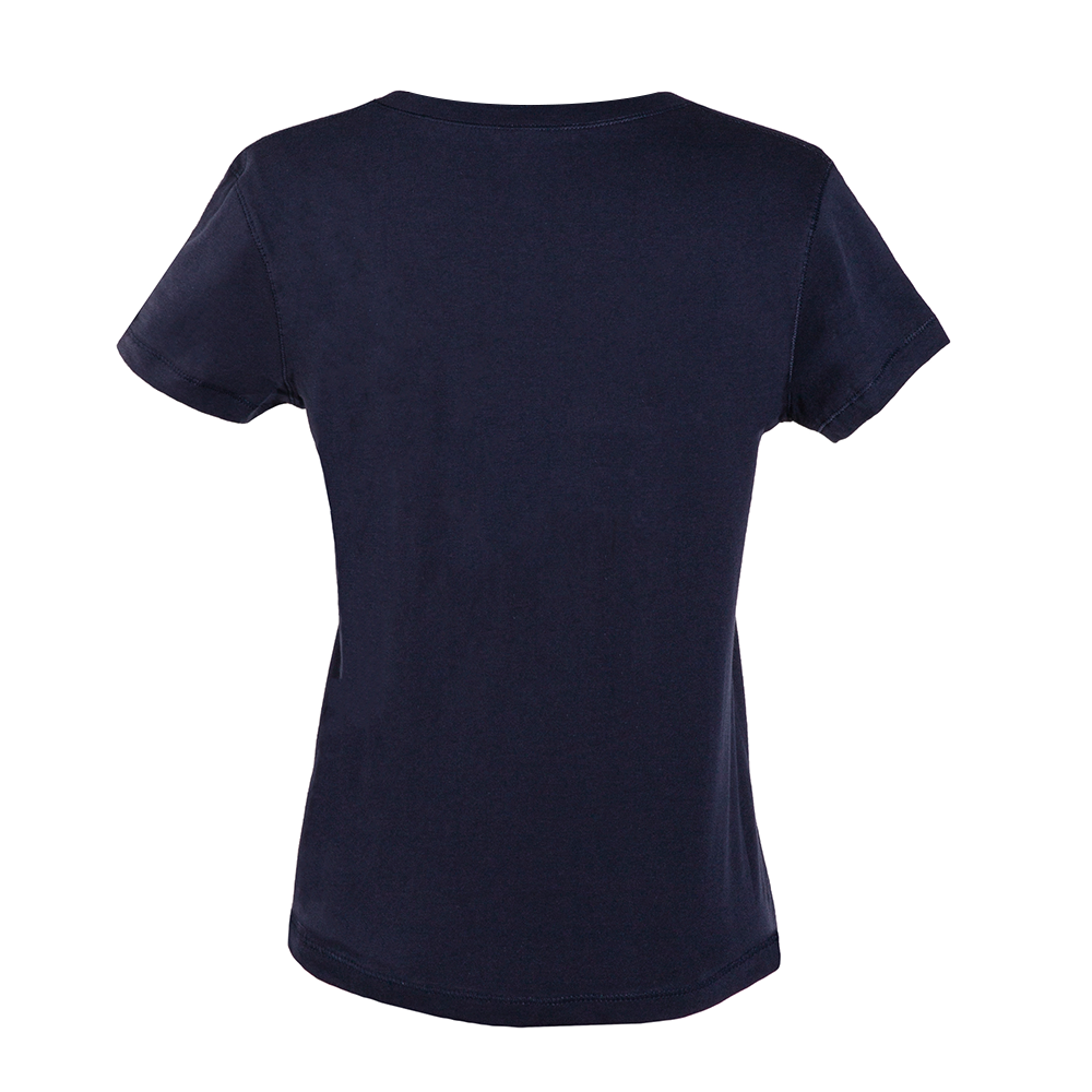 PRS Women's Tee, Short-Slv, PRS Signature Logo - Navy Blue