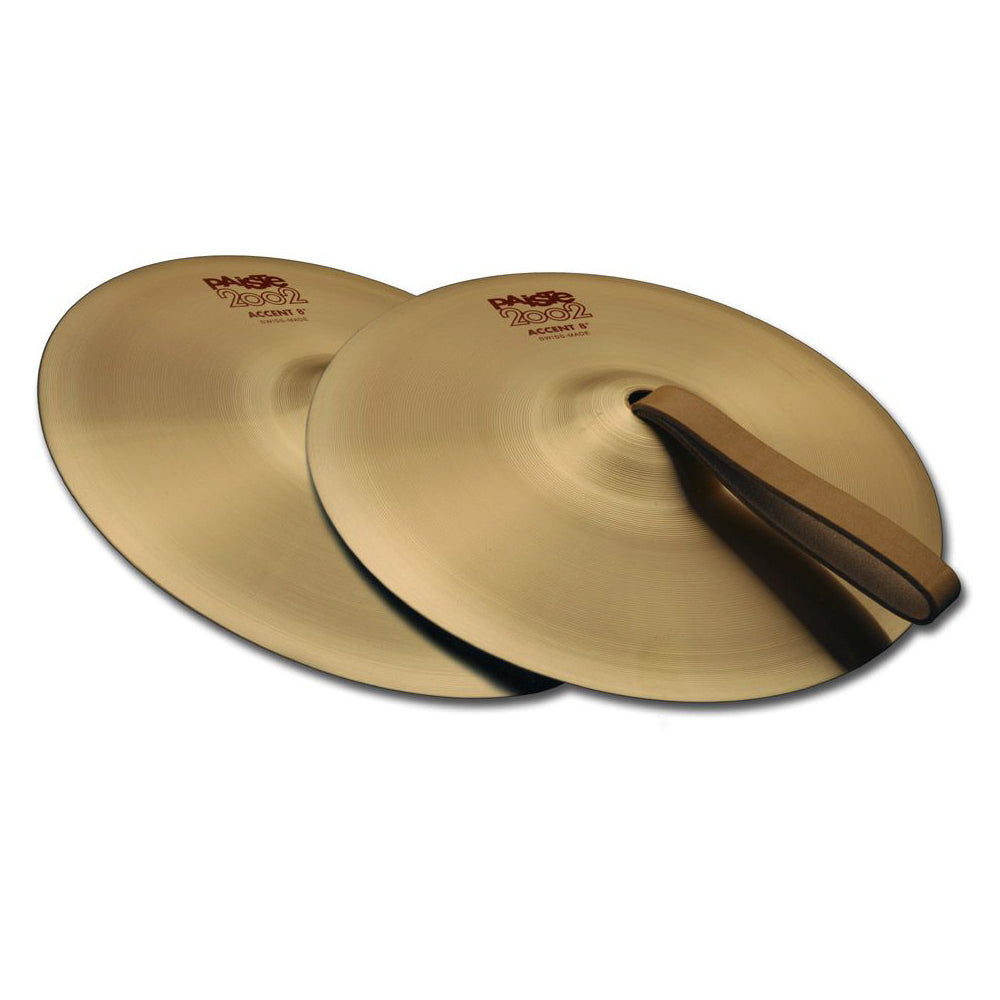 Paiste 2002 Classic Series Accent Cymbal w/ Strap - 8” (Each)