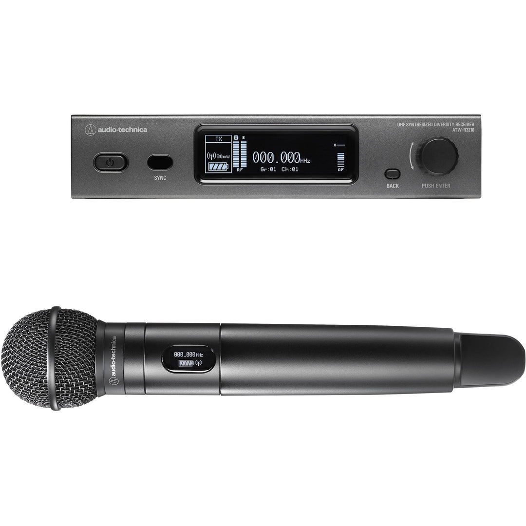 Audio-Technica ATW3212 3000 Series Wireless System 530-590 MHz - ATW-C510 Handheld Microphone