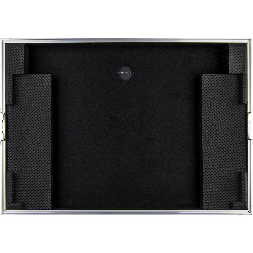 Odyssey FZPIXDJRR Low-Profile Flight Case for Pioneer XDJ-RR DJ Controller - Silver and Black