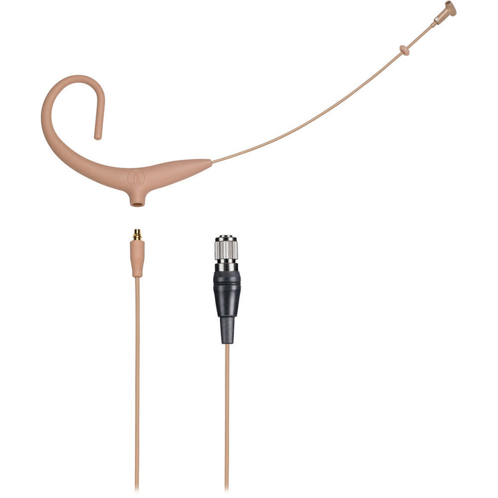Audio-Technica BP894x MicroSet Cardioid Condenser Headworn Microphone - cH Connector (Beige)