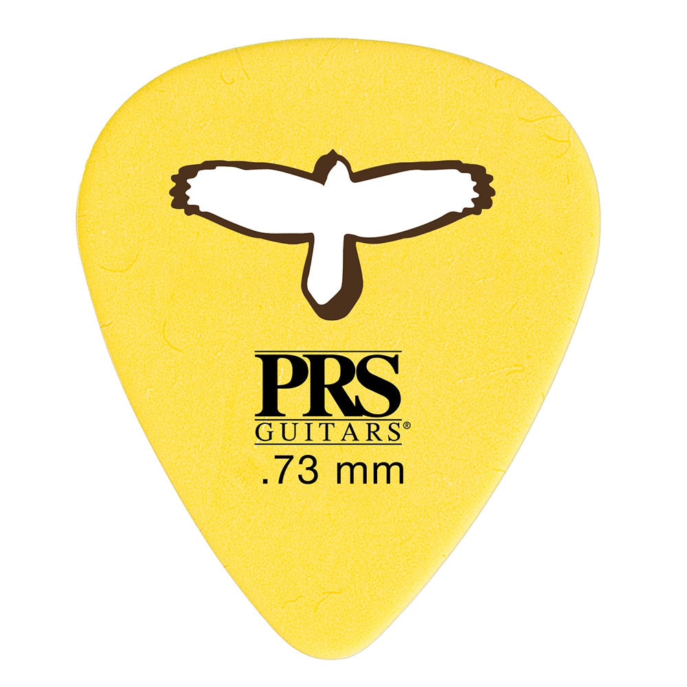 PRS Guitar Picks Delrin Punch Picks Yellow (12-Pack) - 0.73mm