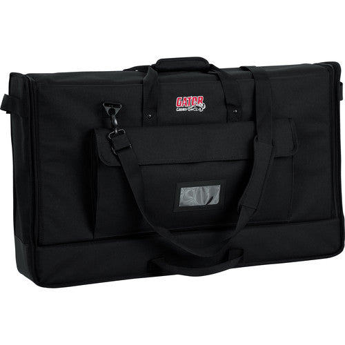 Gator G-LCD-TOTE-MD fits 2 screens between 27“-32“ - Interior dimensions 30“ x 18.5“ x 3“