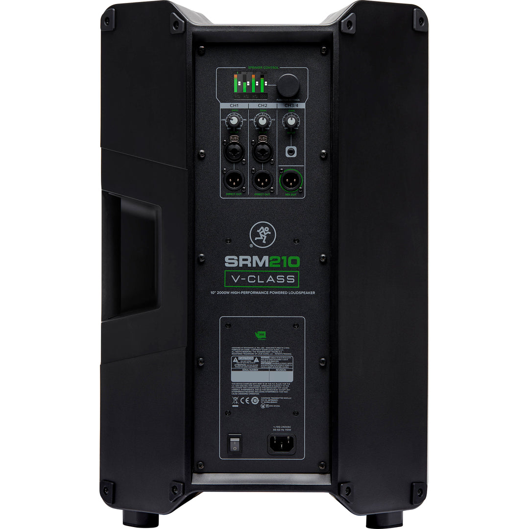 Mackie SRM210 V-Class 10” 2000W High-Performance Powered Loudspeaker
