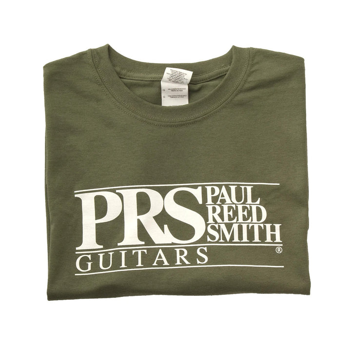 PRS Shirt Block Logo Short Sleeve Tee (Military Green)