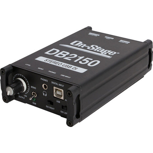 On-Stage DB2150 - Stereo USB DAC - Direct Box
